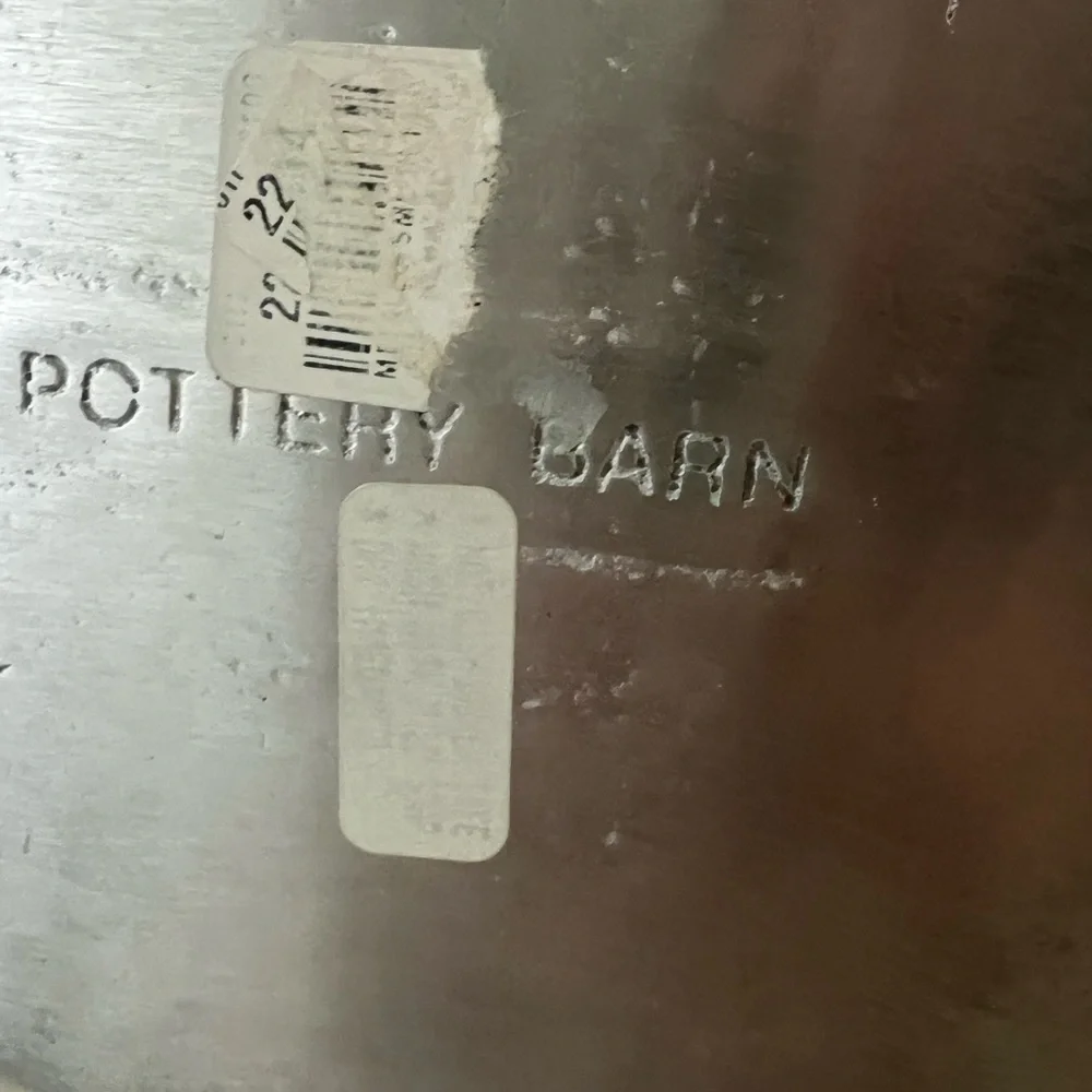 Pottery Barn Silver Dining Platter - Picture 5 of 6